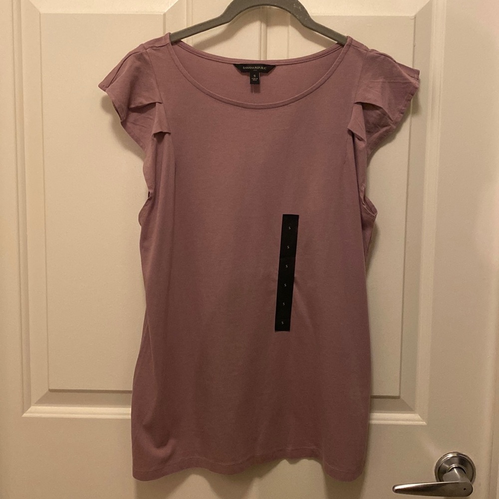 Banana Republic Light Purple Shirt